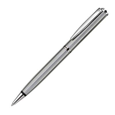 Шариковая ручка Pierre Cardin GAMME. Корпус - латунь, отделка - стал.покр., сталь и хром.