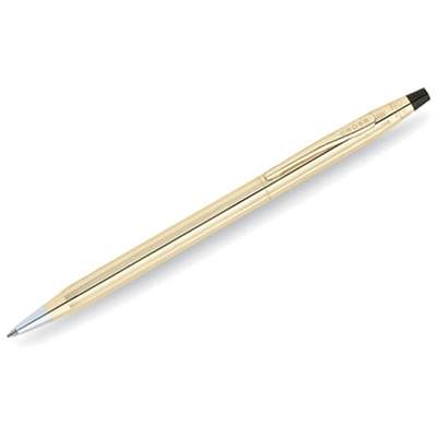 Шариковая ручка Cross Century Classic. Корпус - латунь и позолота 10К
