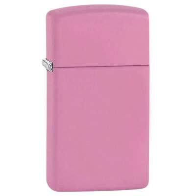Зажигалка ZIPPO Slim® с покрытием Pink Matte
