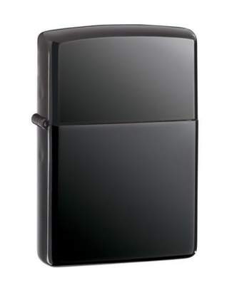 Зажигалка ZIPPO Classic с покрытием Black Ice®, латунь/сталь, черная, глянцевая, 36х12х56 мм
