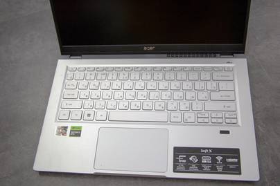 Acer Swirf X Гравировка клавиатур - примеры наших работ