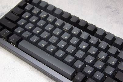 Внешняя клавиатура с кнопками Double Shot Гравировка клавиатур - примеры наших работ