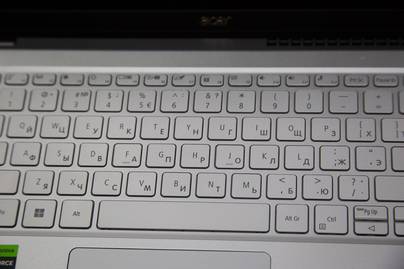 Acer Swirf X фото №1 Гравировка клавиатур - примеры наших работ