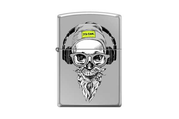 Zippo Хипстер High Polish Chrome