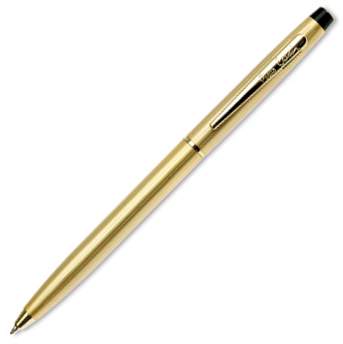 Ручка шариковая Pierre Cardin GAMME корпус - латунь, отделка и детали дизайна - сталь и позолота.