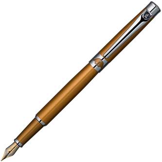 Перьевая ручка Pierre Cardin VENEZIA, цвет - оранжевый. Перо - сталь. Упаковка B.