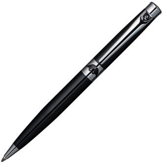 Шариковая ручка Pierre Cardin VENEZIA, цвет - черный. Упаковка B.