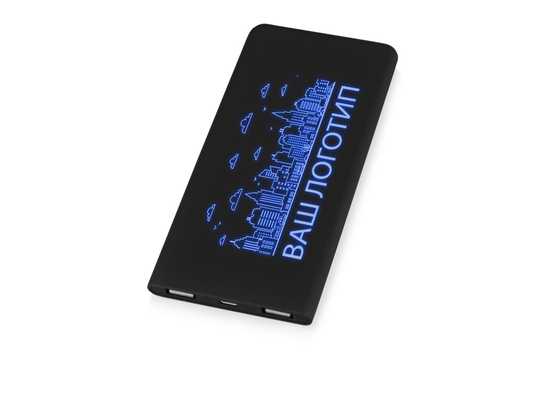 Внешний аккумулятор с подсветкой логотипа Faros, soft-touch, 4000 mAh (id: 6444) 
