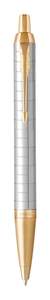 Шариковая ручка Parker IM Premium K318  Pearl GT, стержень: M, цвет чернил: blue, в подарочной упаковке.
