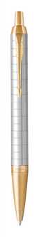 Шариковая ручка Parker IM Premium K318 Pearl GT, стержень: M, цвет чернил: blue, в подарочной упаковке.