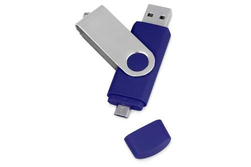 USB/micro USB-флешка на 16 Гб Квебек OTG