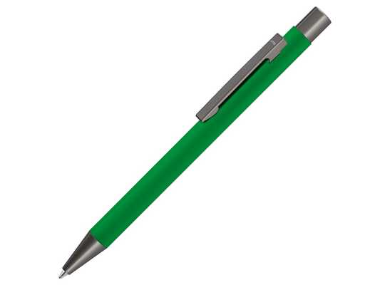 Ручка металлическая шариковая Straight Gum soft-touch с зеркальной гравировкой (id: 4971) 