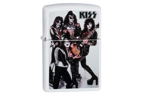 Zippo KISS White Matte