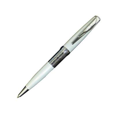 Шариковая ручка Pierre Cardin SECRET, цвет - белый. Упаковка L.
