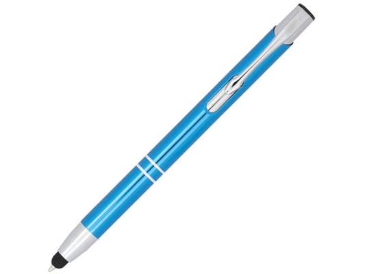 Ручка-стилус металлическая шариковая Moneta с анодированным покрытием