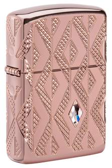 Zippo Armor Geometric Rose Gold