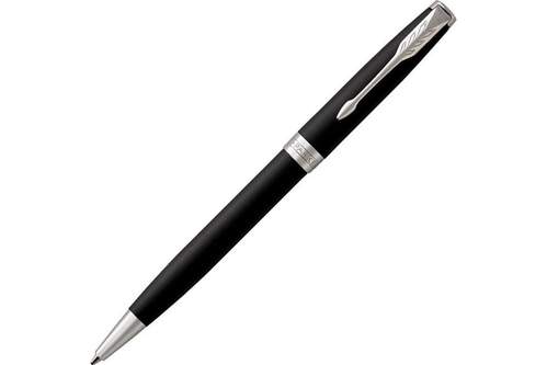 Шарикова ручка Parker Sonnet , Matte Black CT, стержень: M, цвет чернил: black , в подарочной упаковке