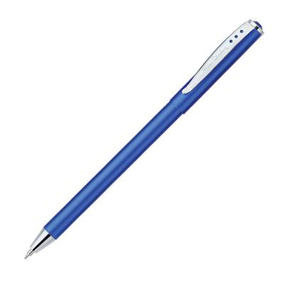 Шариковая ручка Pierre Cardin Actuel, цвет - синий металлик. Упаковка Р-1