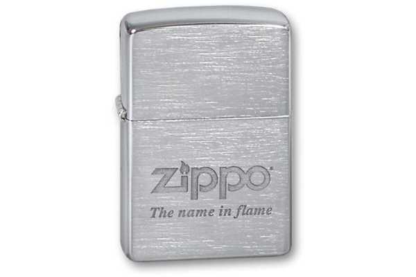 Zippo Name In Flame