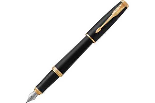 Перьевая ручка Parker Urban Core, (матовый черный лак) Muted Black GT, F309, перо: F