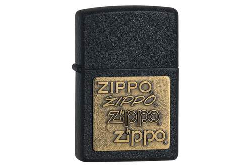 Zippo Classic Black Crackle
