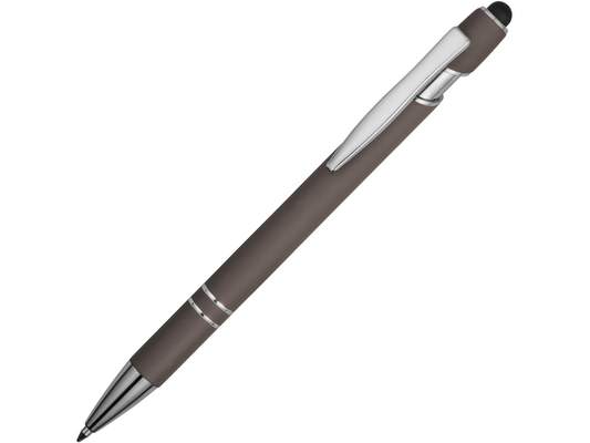 Ручка-стилус металлическая шариковая Sway soft-touch