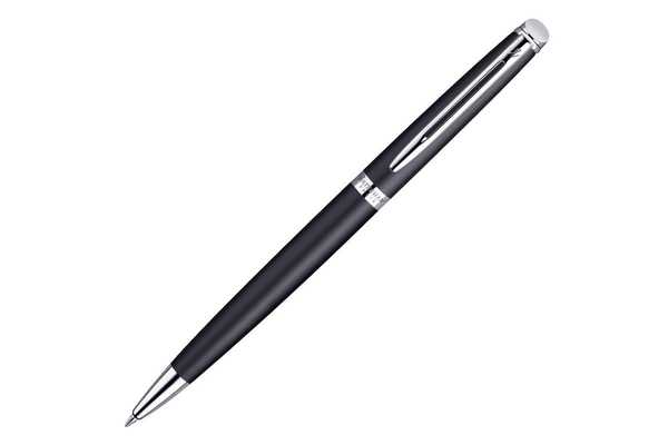 Шариковая ручка Waterman Hemisphere Essential, цвет - черный/хром