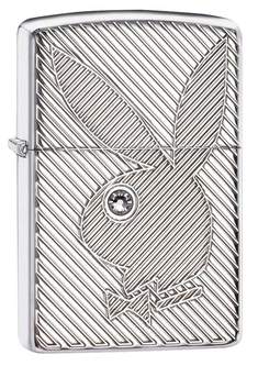 Zippo Playboy High Polish Chrome