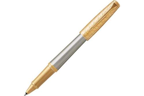 Ручка-роллер Parker Urban Premium Aureate Powder GT, T313, Fblack
