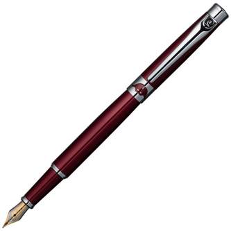 Перьевая ручка Pierre Cardin VENEZIA, цвет - красный. Перо - сталь. Упаковка B.