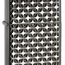 Зажигалка ZIPPO Armor™ с покрытием Ebony™, латунь/сталь, чёрная, глянцевая, 36x12x56 мм