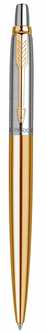 Шариковая ручка Parker Jotter 70th Anniversary St.Stee Gold GT, стержень: Mblue