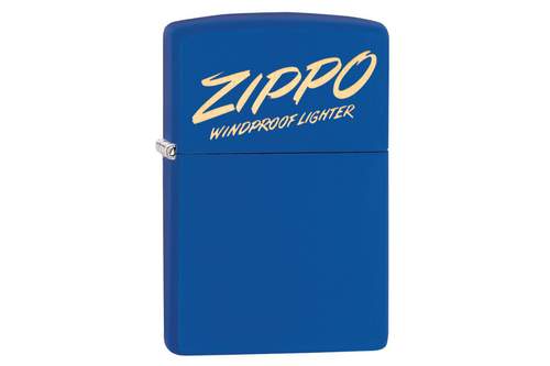 Zippo Classic Royal Blue Matte