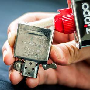 Заправка зажигалки Zippo