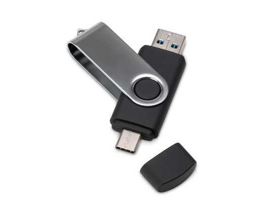 USB3.0/USB Type-C флешка на 32 Гб Квебек C (id: 6720) 