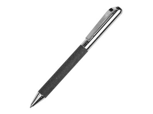 Ручка шариковая Venera из переработанной стали и переработанной кожи (id: 6384) 