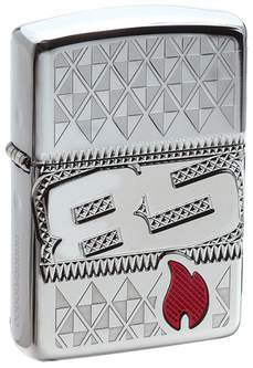 Zippo 85 Armor Facet High Polish Chrome