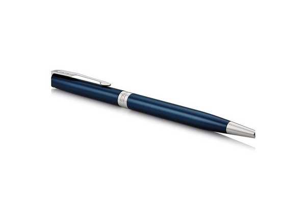 Тонкая шариковая ручка Parker ESSENTIAL Sonnet Laque Blue CT