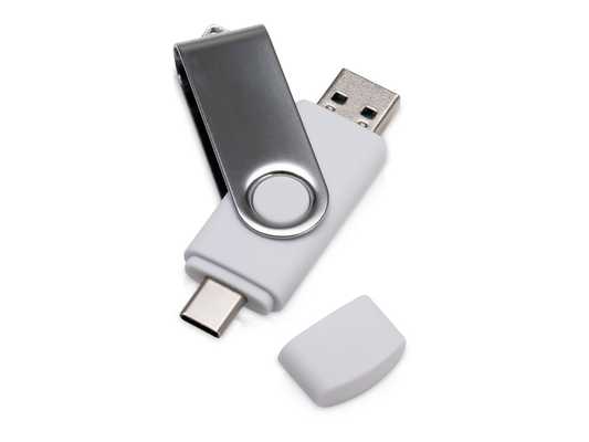 USB3.0/USB Type-C флешка на 32 Гб Квебек C (id: 6719) 