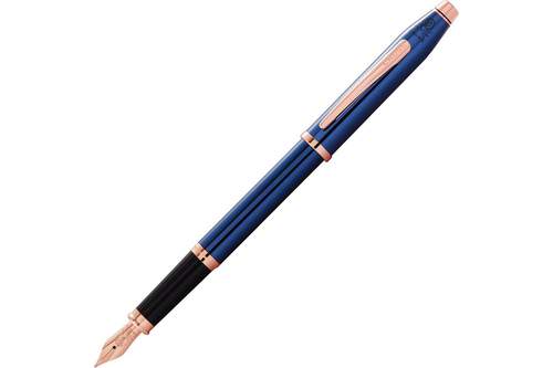 Перьевая ручка Cross Century II Translucent Cobalt Blue Lacquer, перо F