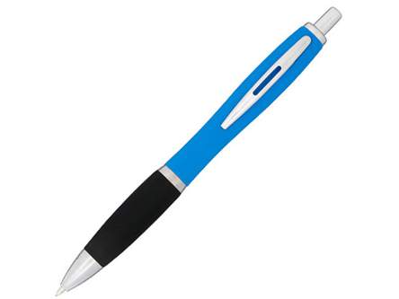Ручка металлическая шариковая Nash прорезиненная