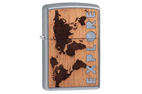 Zippo WOODCHUCK Street Chrome (id: 4112) 
