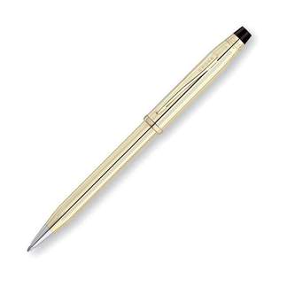 Шариковая ручка Cross Century II. Корпус - латунь и позолота 10К. Отделка и детали дизайна - позолот