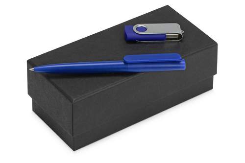 Подарочный набор Qumbo с ручкой и флешкой