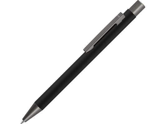 Ручка металлическая шариковая Straight Gum soft-touch с зеркальной гравировкой (id: 4967) 