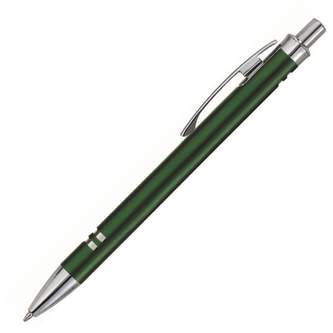 Шариковая ручка Hauser Munich, зеленая, алюминий