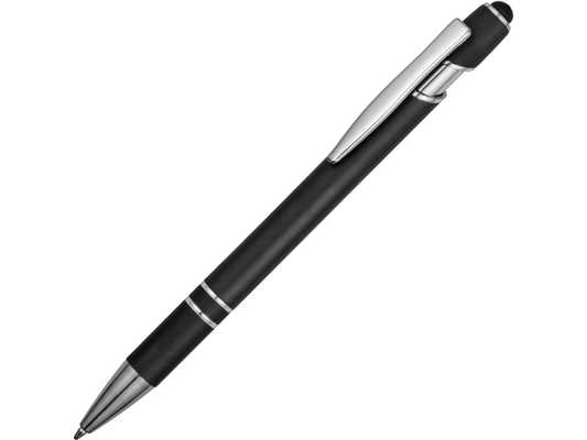 Ручка-стилус металлическая шариковая Sway soft-touch (id: 5009) 