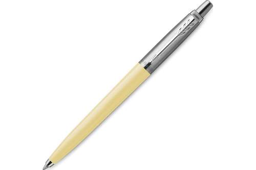 Шариковая ручка Parker Jotter, цвет EGGSHELL, цвет чернил синий, толщина линии M , в подарочной коробке