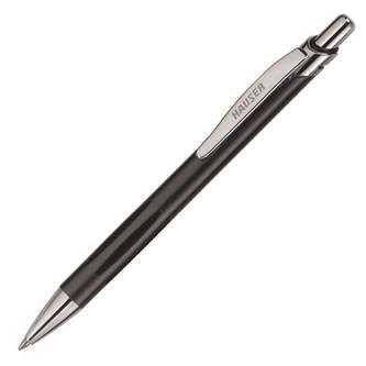 Шариковая ручка Hauser Galaxy, серая, алюминий