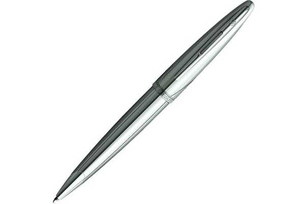 Шариковая ручка Waterman Carene Silver Meridians. Детали дизайна - палладиевое покрытие